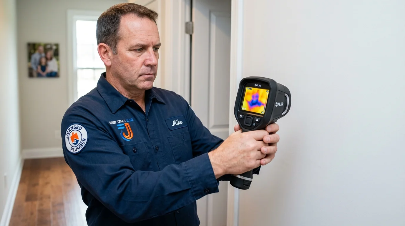 Thermal imaging leak detection by Johns Plumbing LLC in Haverstraw